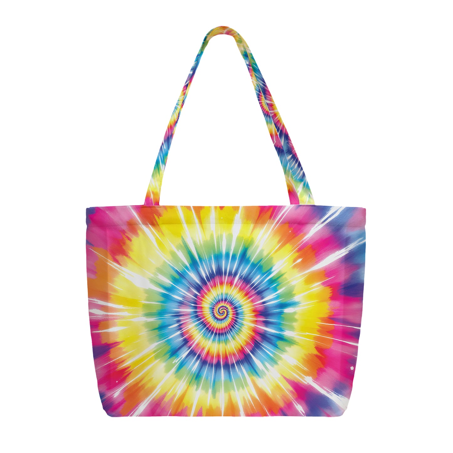 Large Custom Tie-Dye Tote Bag
