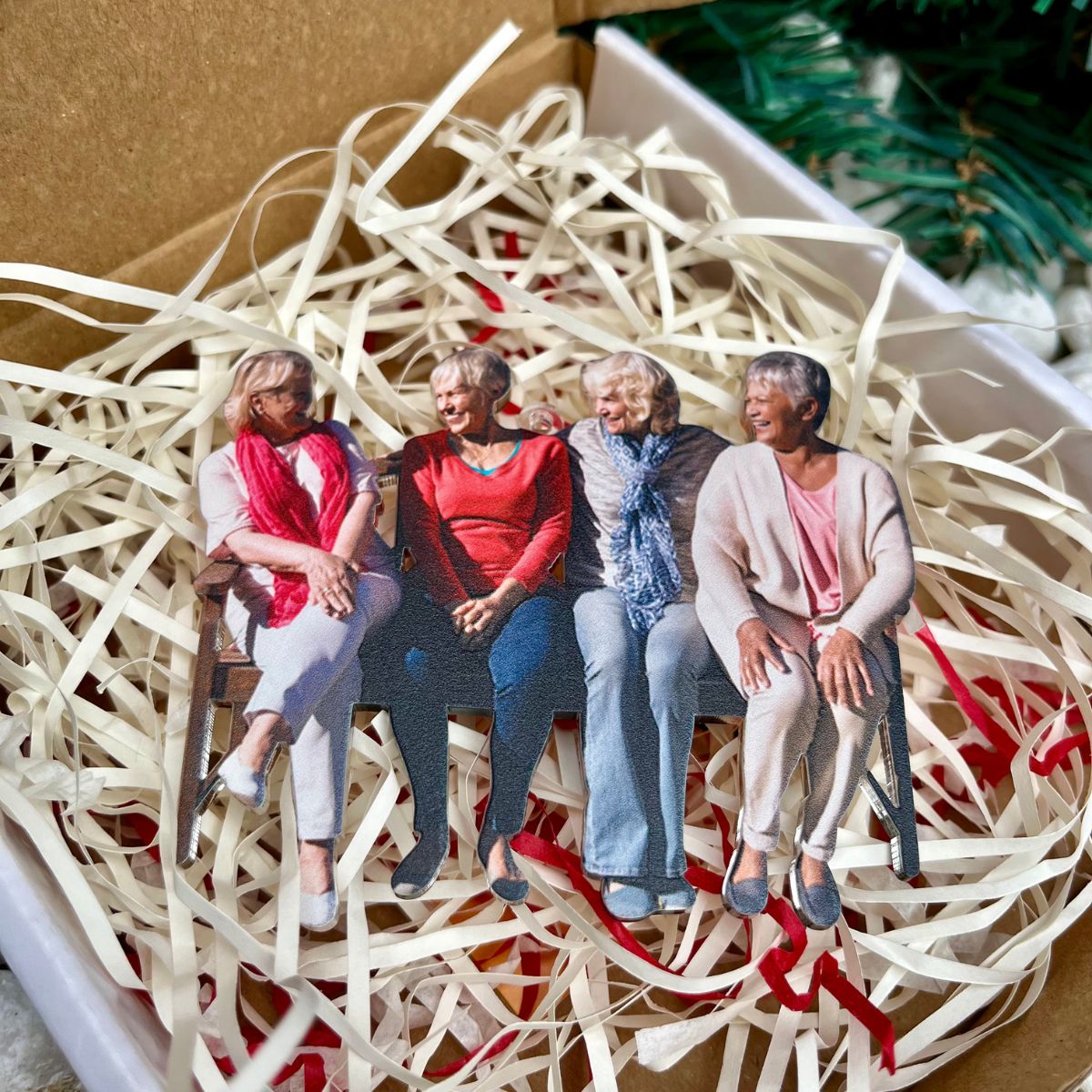 Custom Acrylic Valentine's Ornament