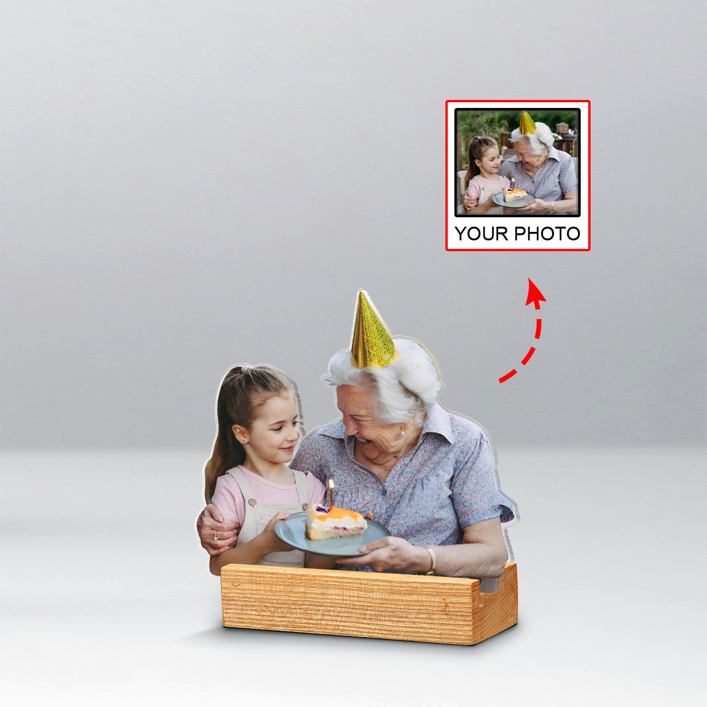 Custom Photo Keepsake Plaque