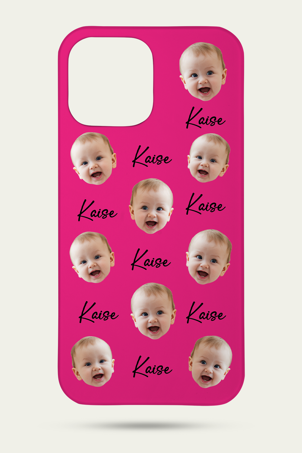 Custom Face & Name Phone Case
