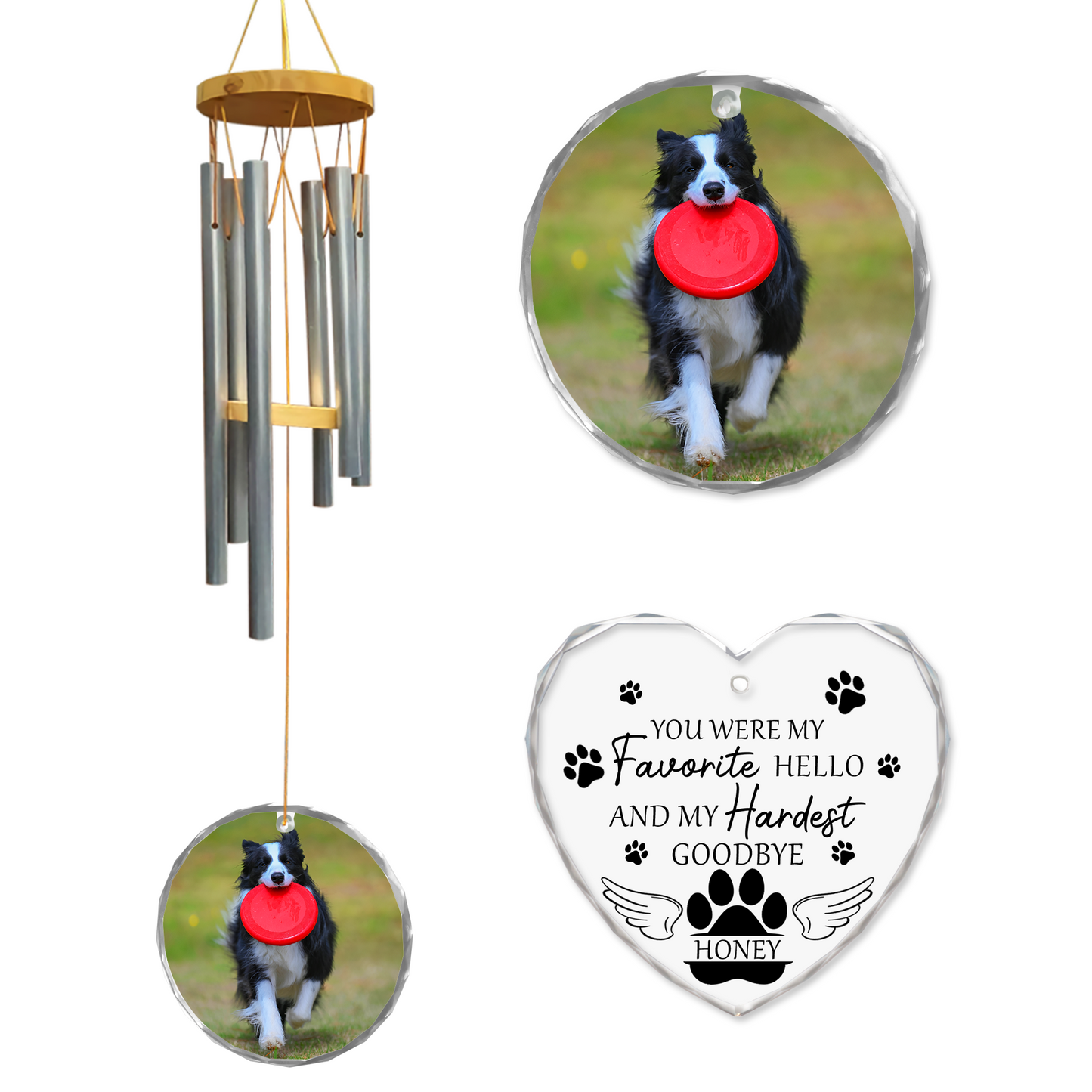 Whispers of Love Memorial Wind Chimes