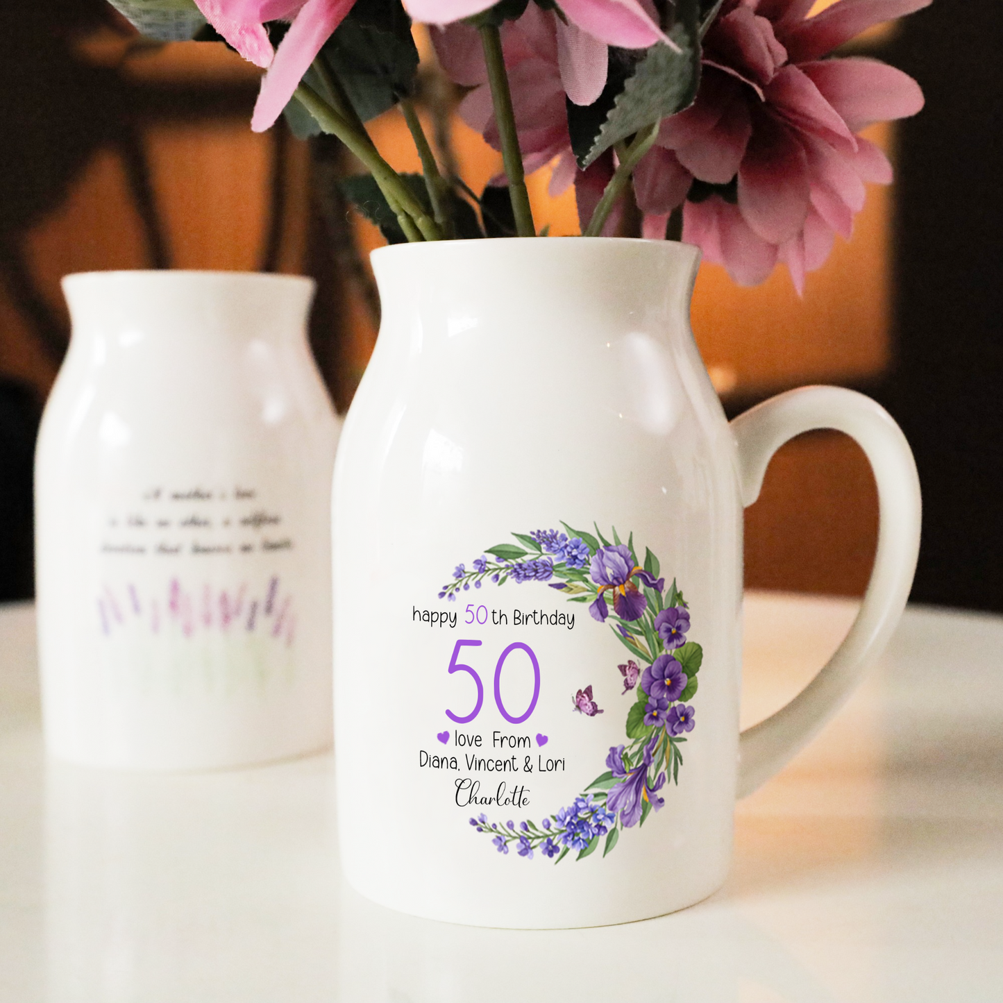 Birthday Keepsake Vase