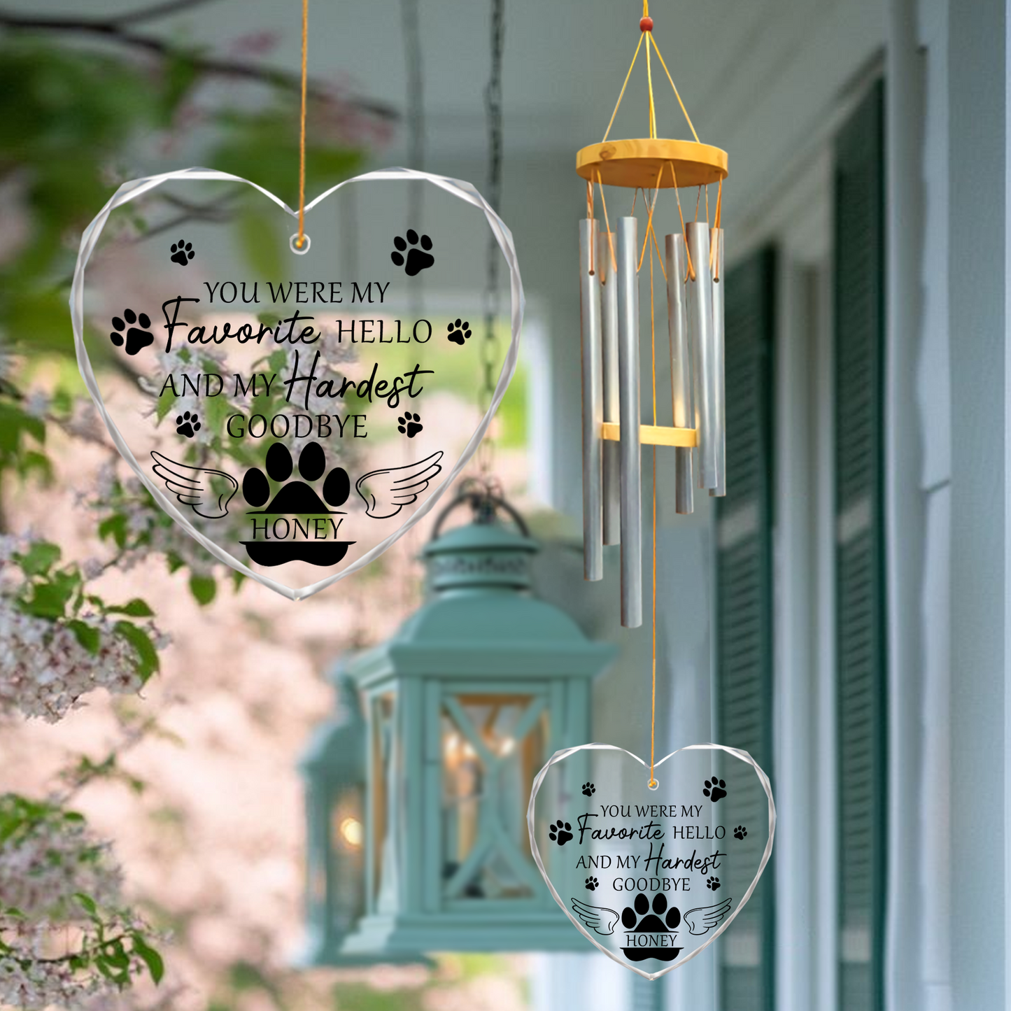 Whispers of Love Memorial Wind Chimes