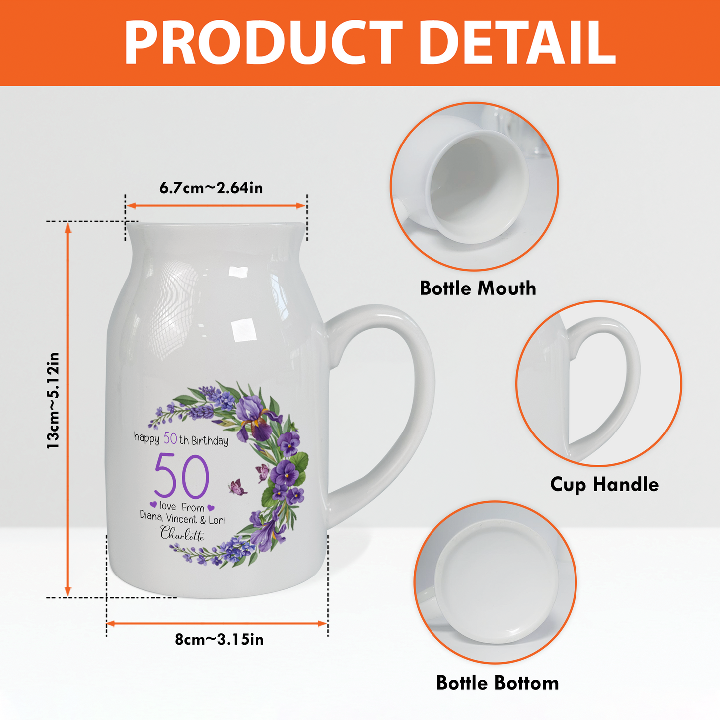 Birthday Keepsake Vase