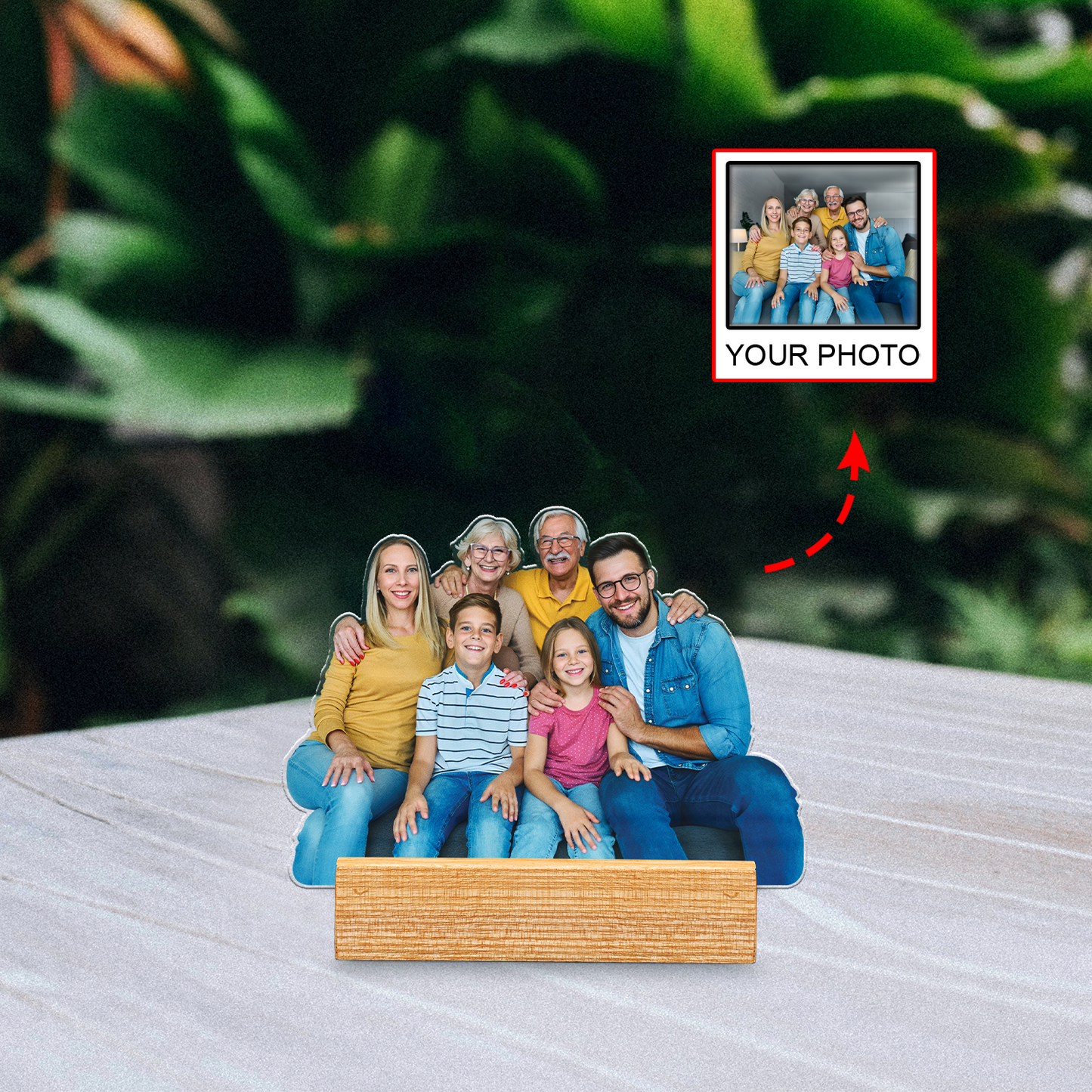 Custom Photo Keepsake Plaque