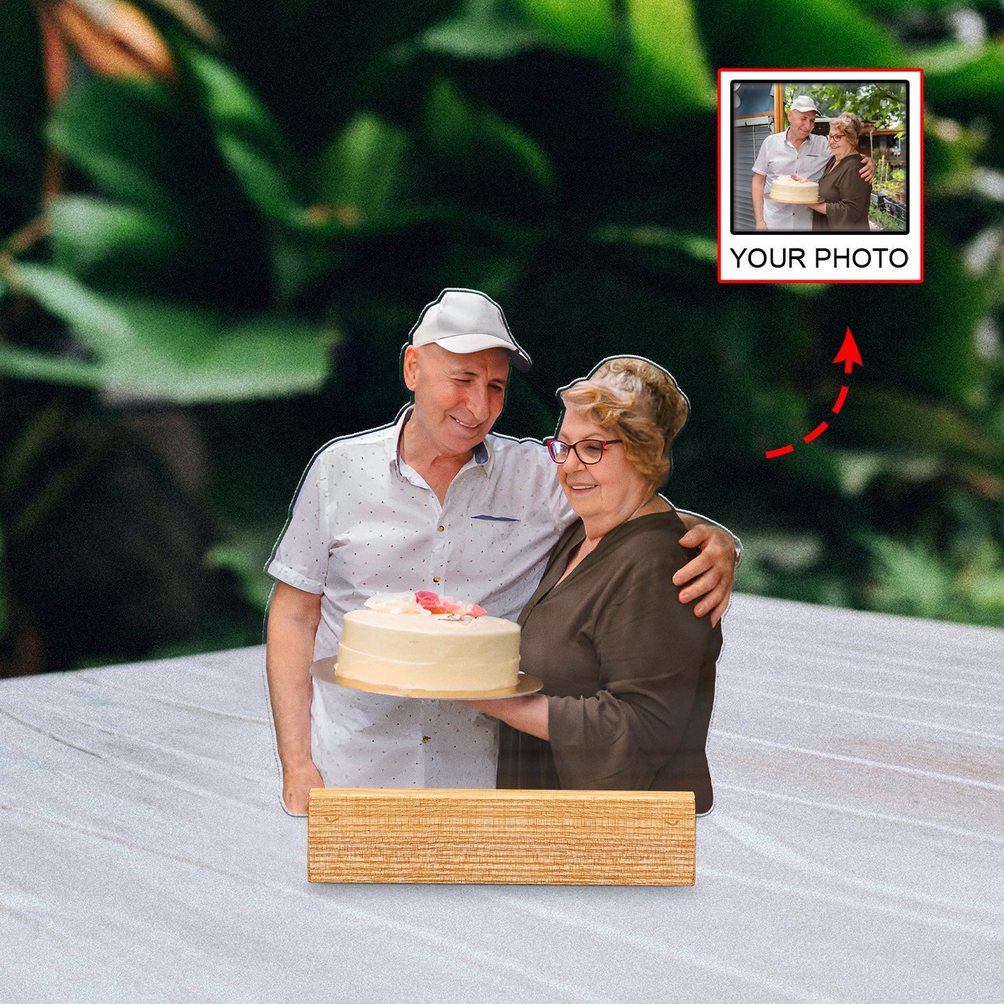 Custom Photo Keepsake Plaque