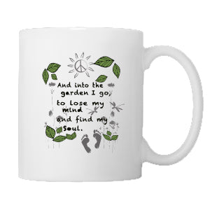Into The Garden 11 oz. White Mug