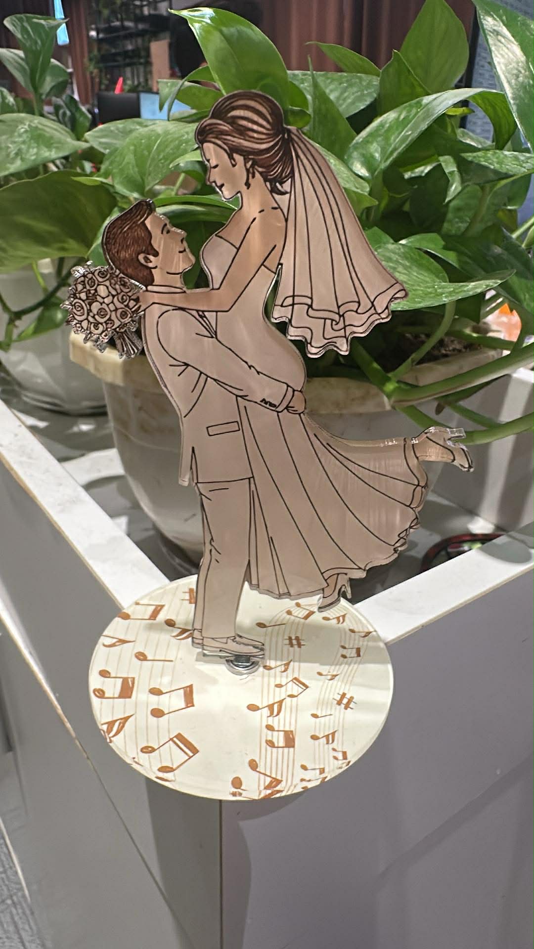 Acrylic Spinning Standee