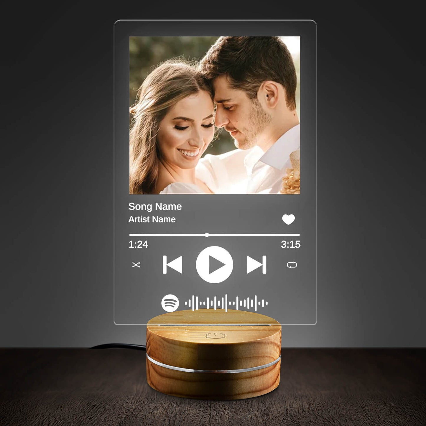 Custom Photo Night Light