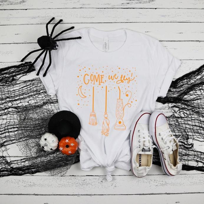 Come We Fly Funny Halloween Unisex T-Shirt