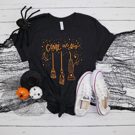 Come We Fly Funny Halloween Unisex T-Shirt