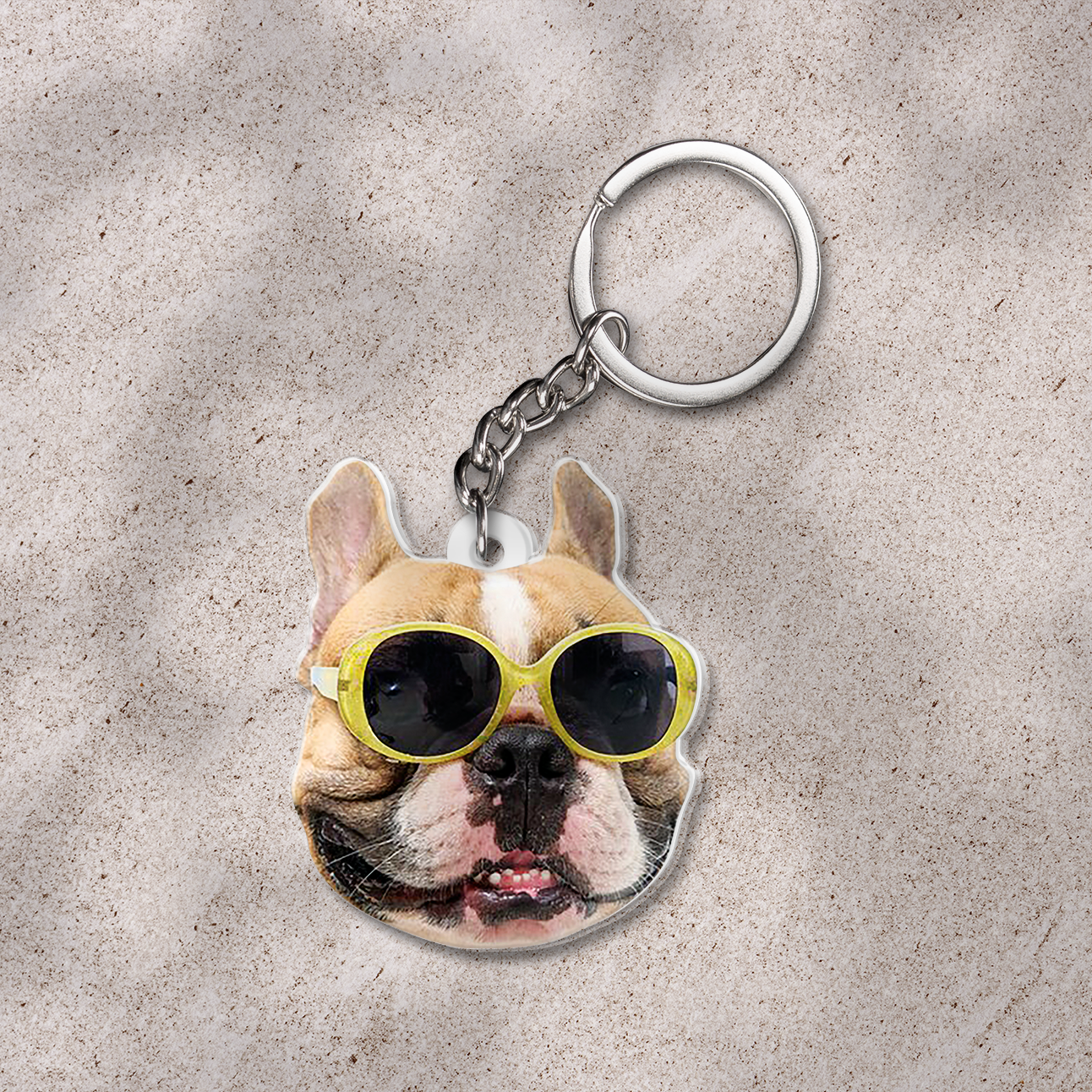 Personalized Photo Acrylic Keychain