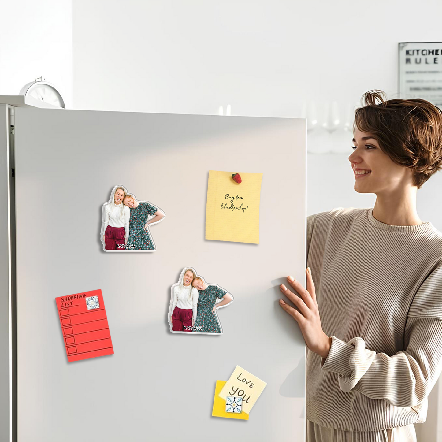 Friendship Photo Fridge Magnets