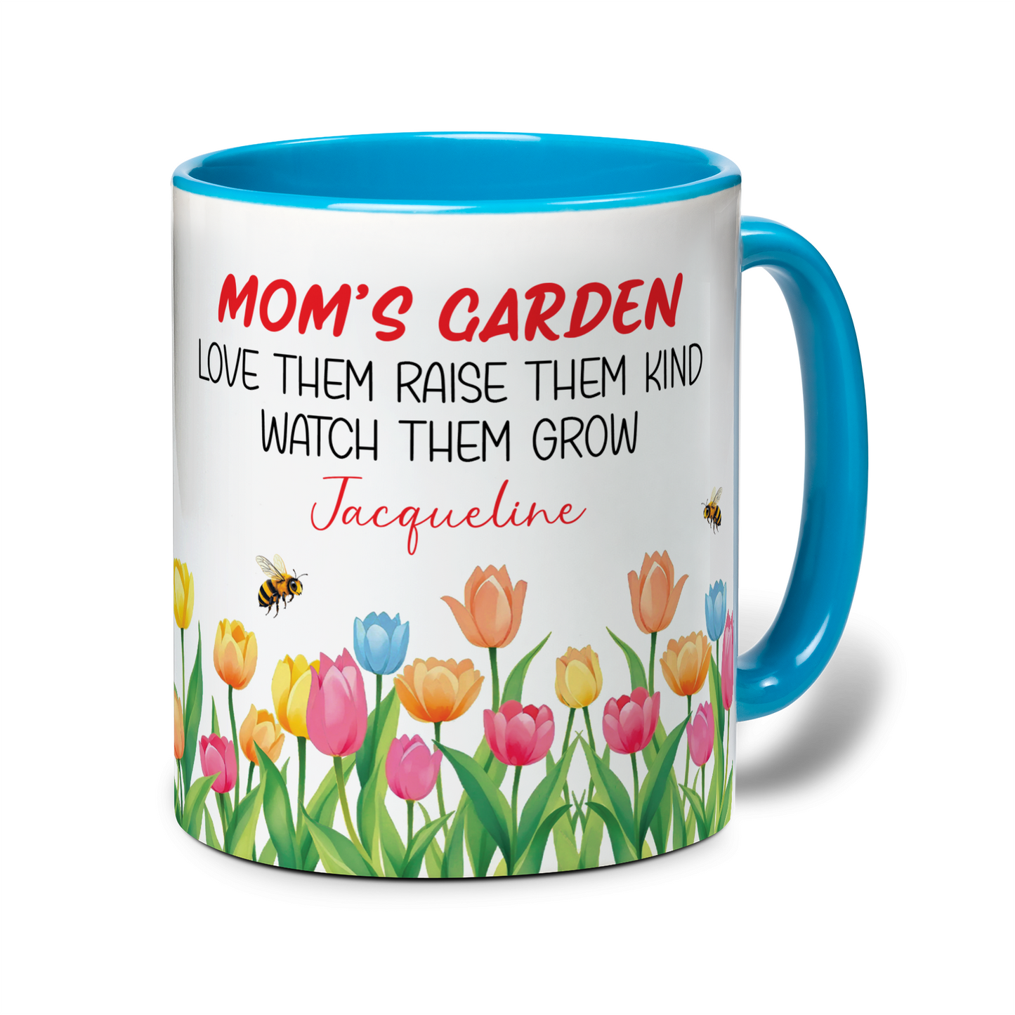 Tulip Floral Mug β Custom Mother's Day Gift