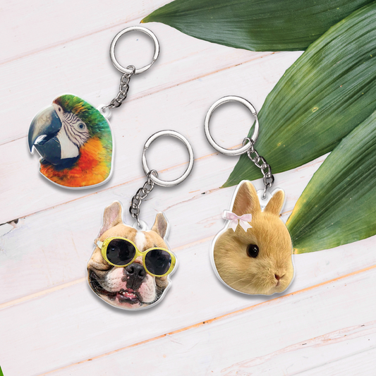 Personalized Photo Acrylic Keychain