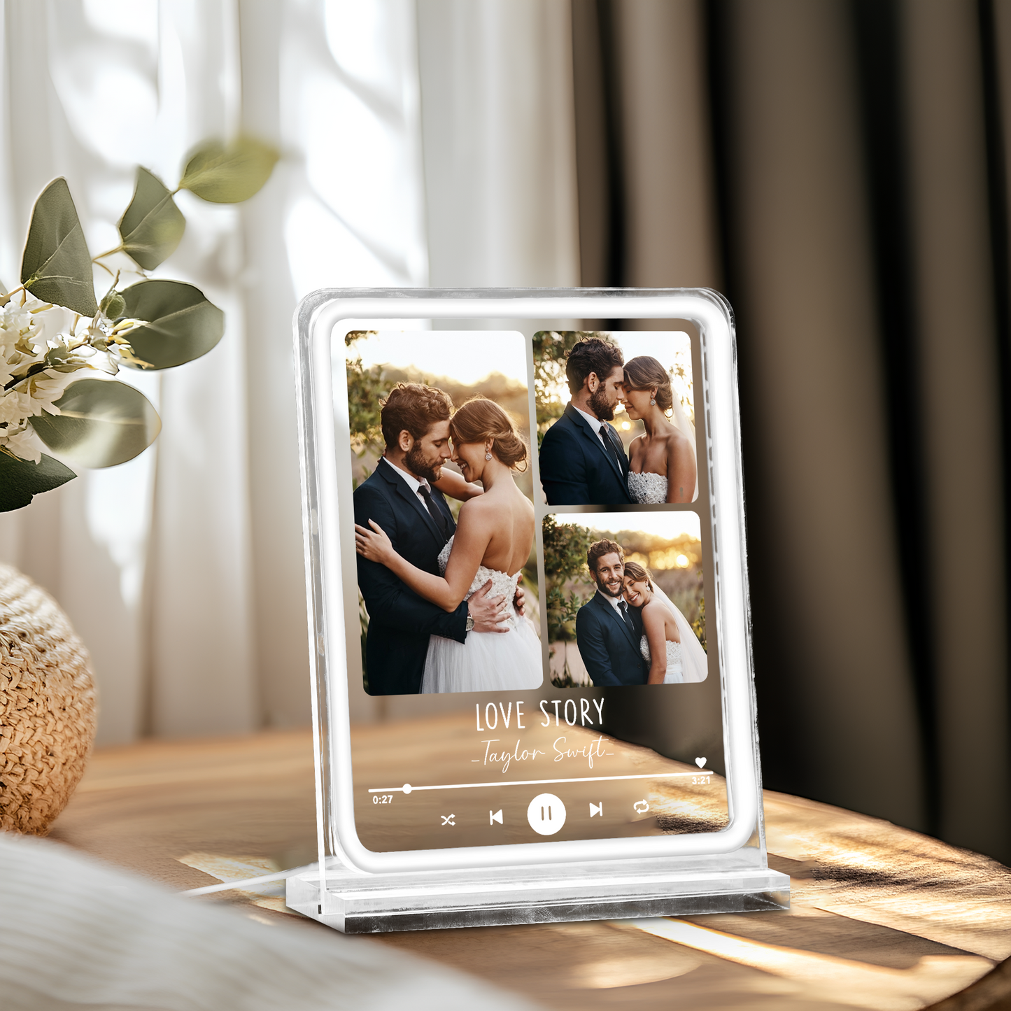 Custom Photo Night Light Frame