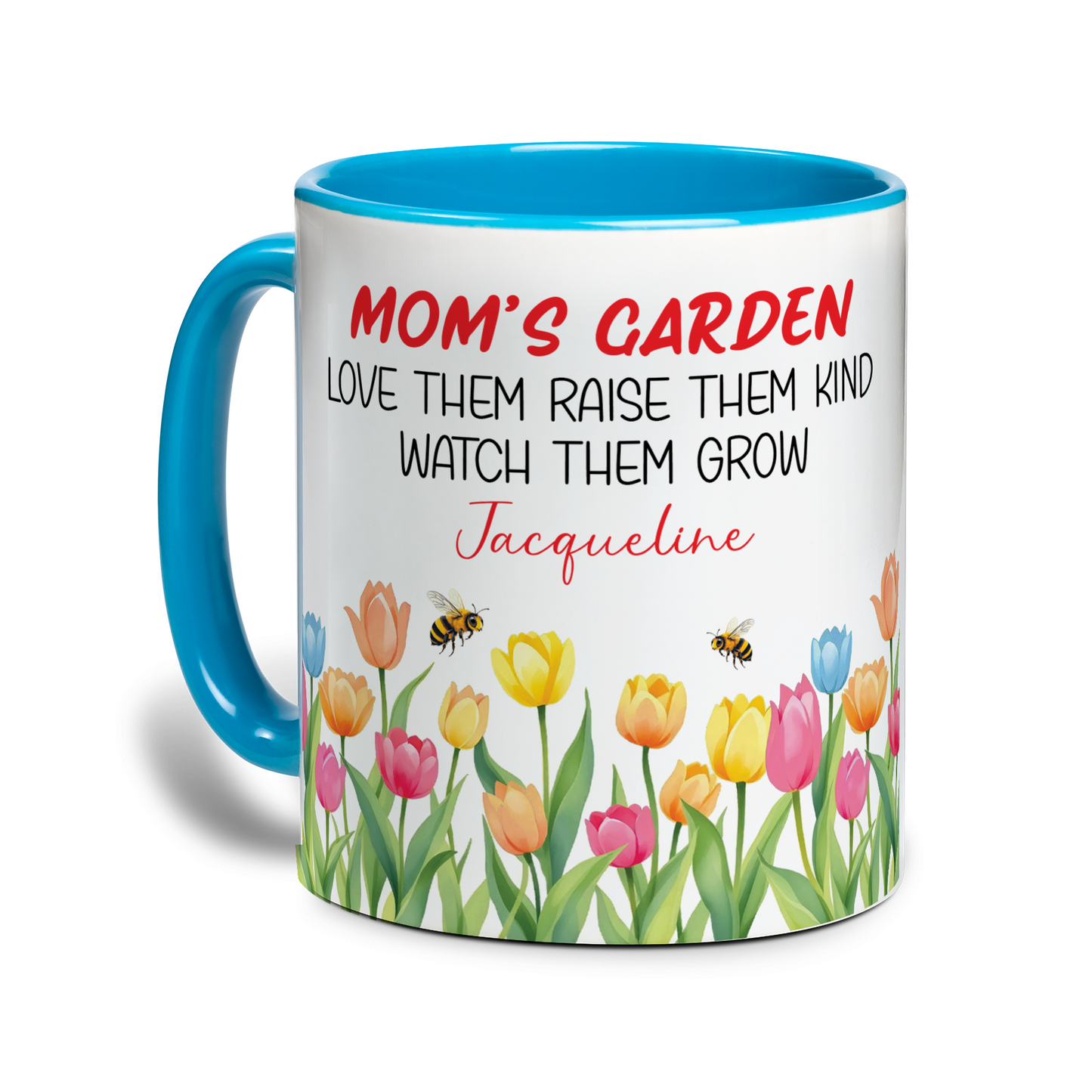 Tulip Floral Mug β Custom Mother's Day Gift