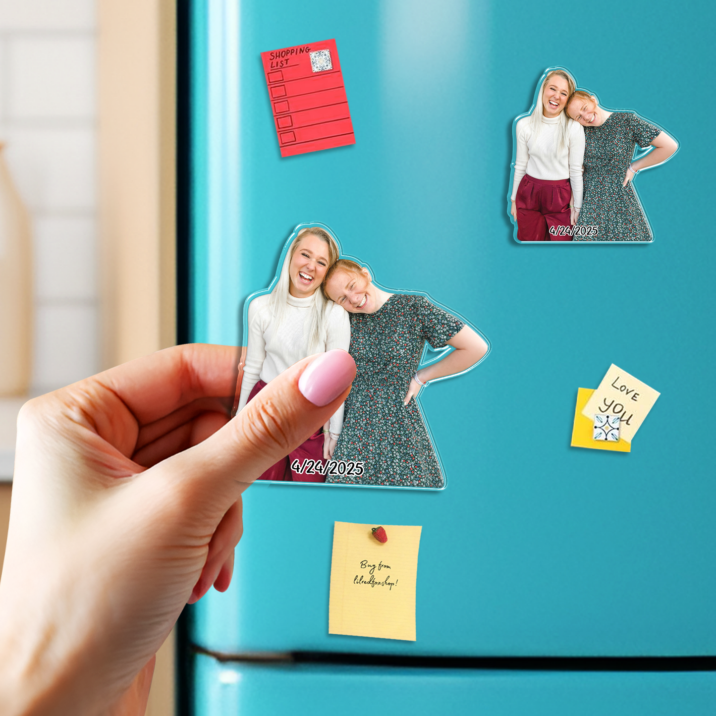Friendship Photo Fridge Magnets