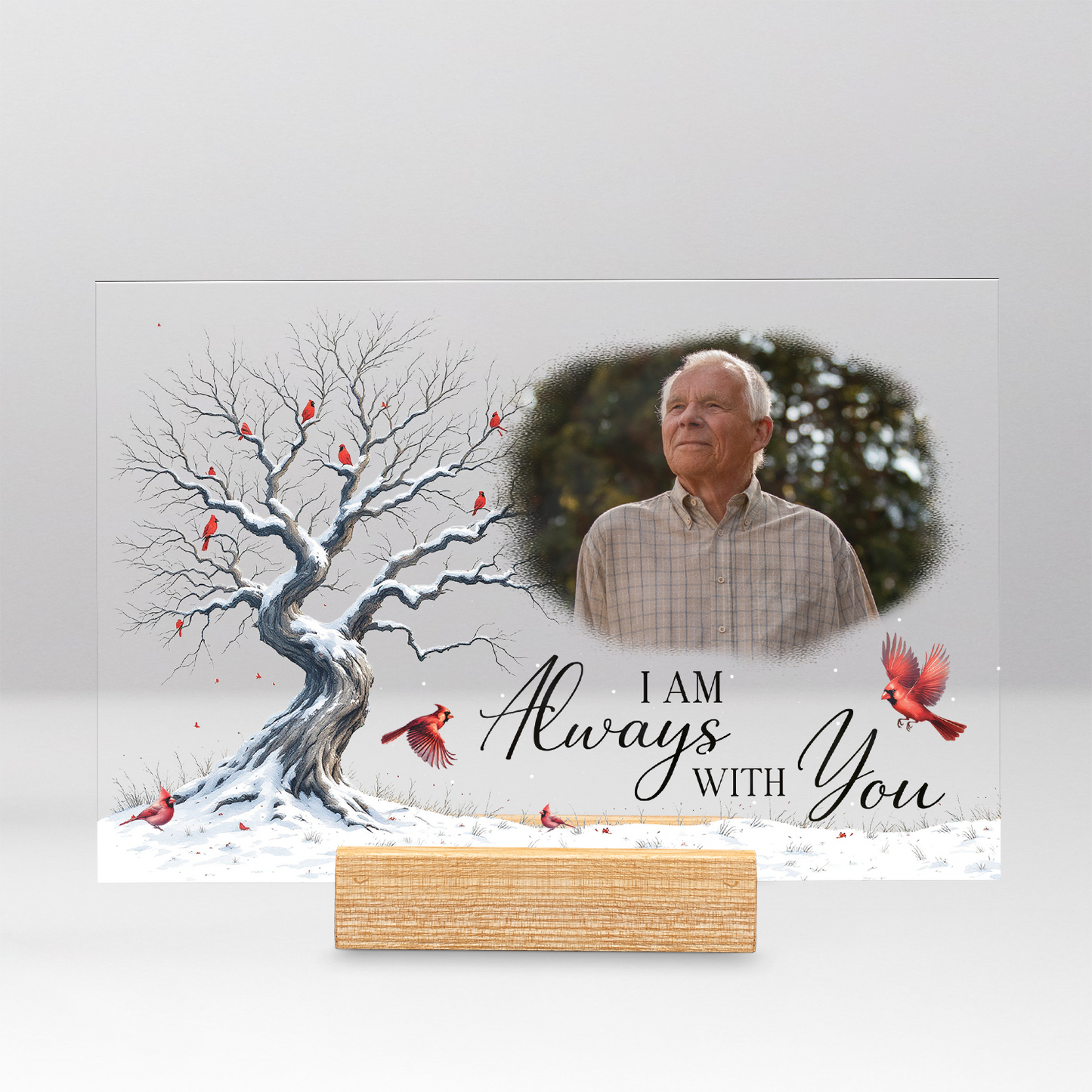 Personalized Remembrance Photo Plaque