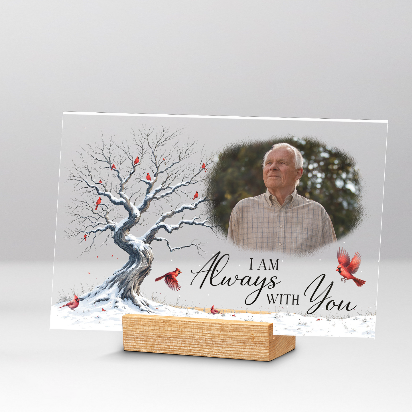 Personalized Remembrance Photo Plaque