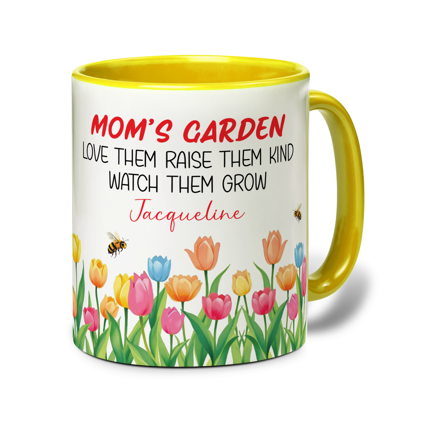 Tulip Floral Mug β Custom Mother's Day Gift