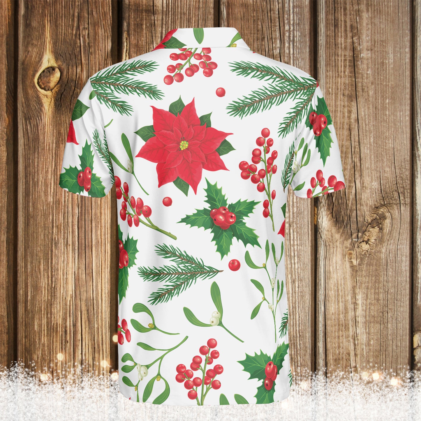 Christmas Cherry Polo Shirt
