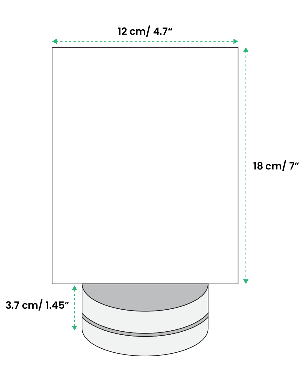 Custom Shape Acrylic Photo Night Light
