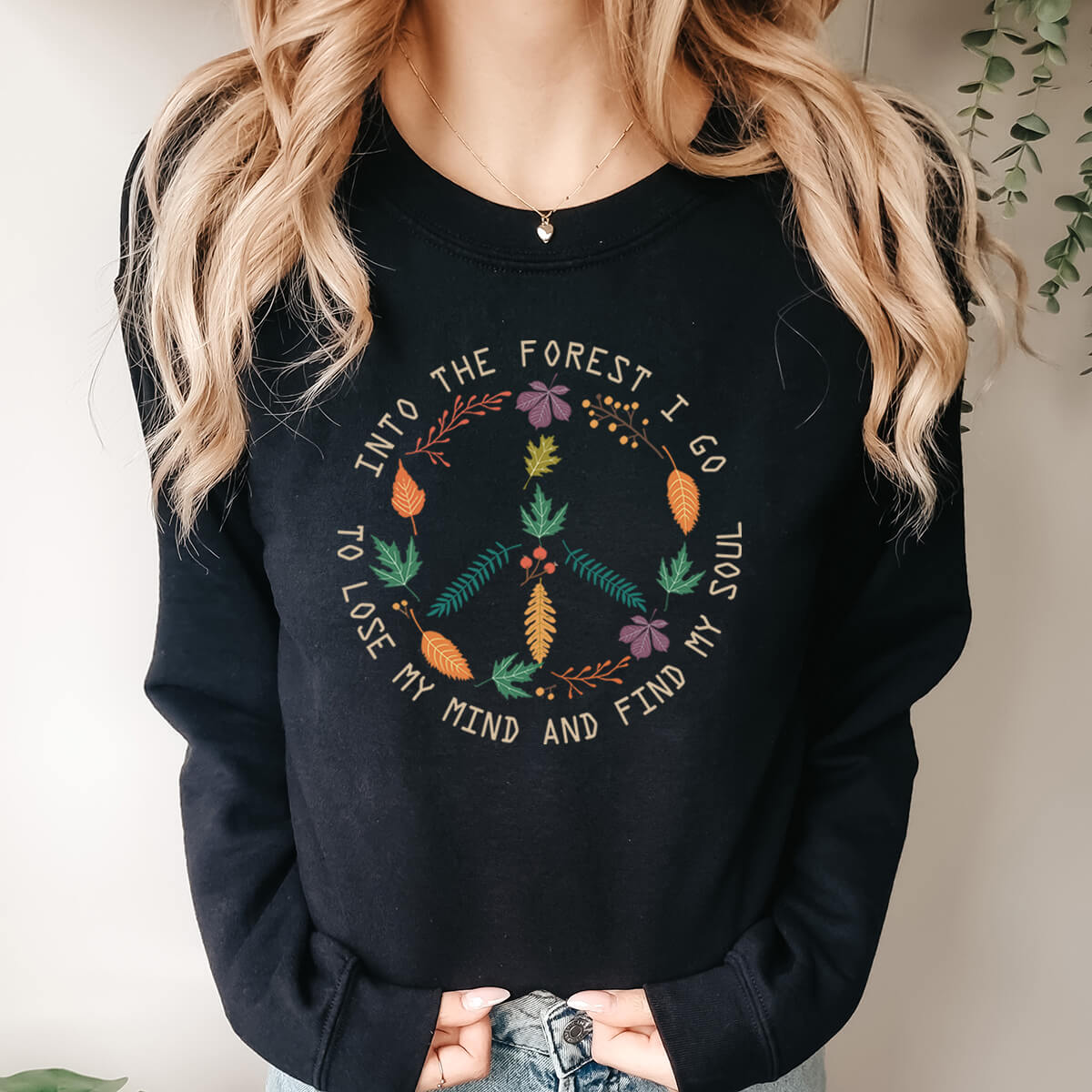 Into The Forest - Autumn Foliage Sweatshirts