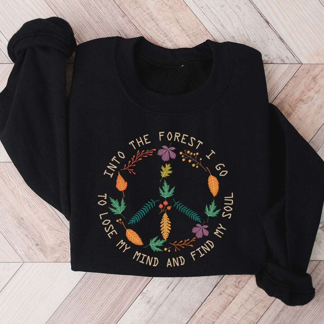 Into The Forest - Autumn Foliage Sweatshirts