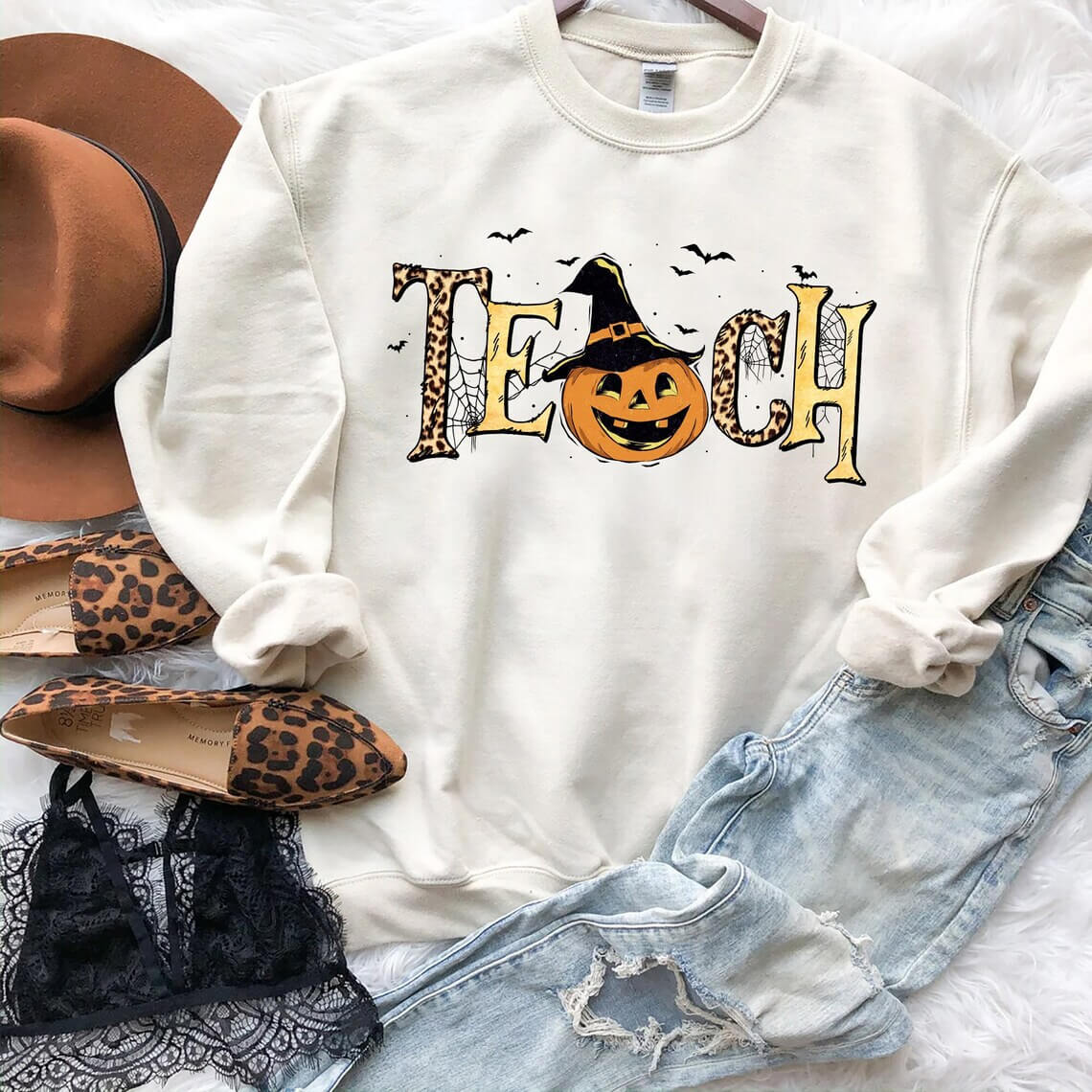 Teacher's Halloween Sweatshirts