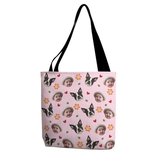 Personalized Faces Tote – Pets & People