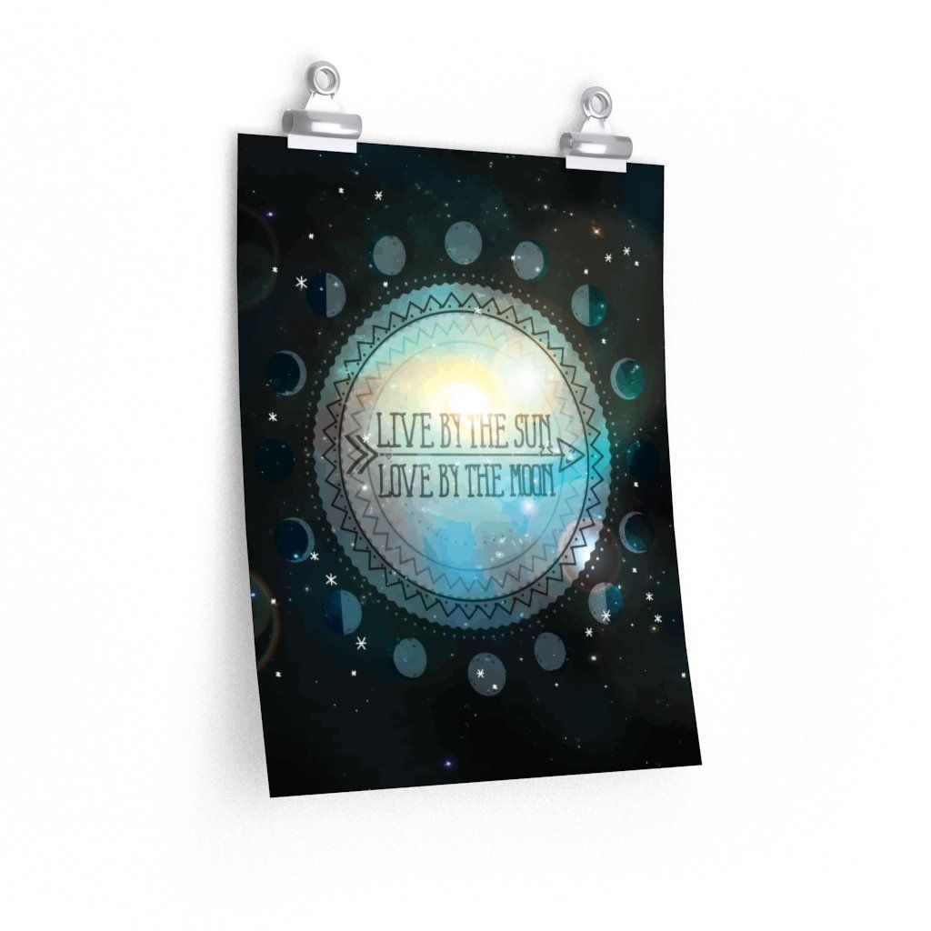 Live By The Sun - Premium Matte vertical posters Poster Printify 11β³ Γ 14β³ CG matt