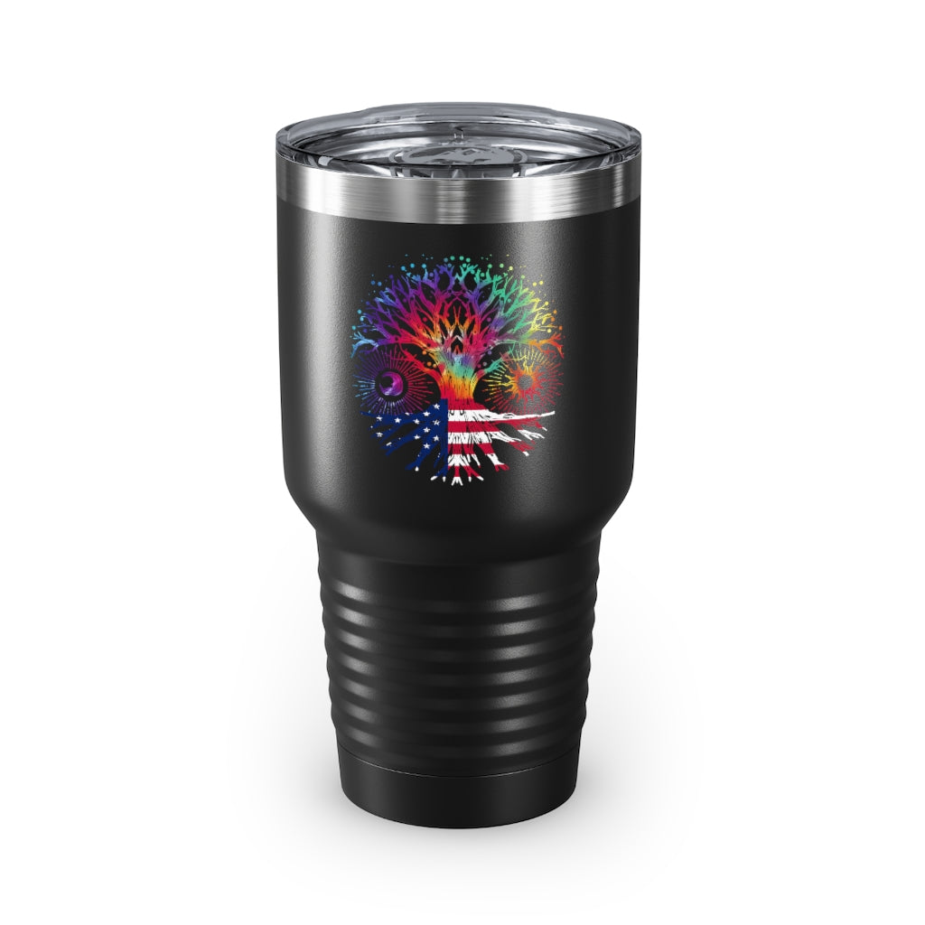 American Tie Dye- Tumbler, 30oz