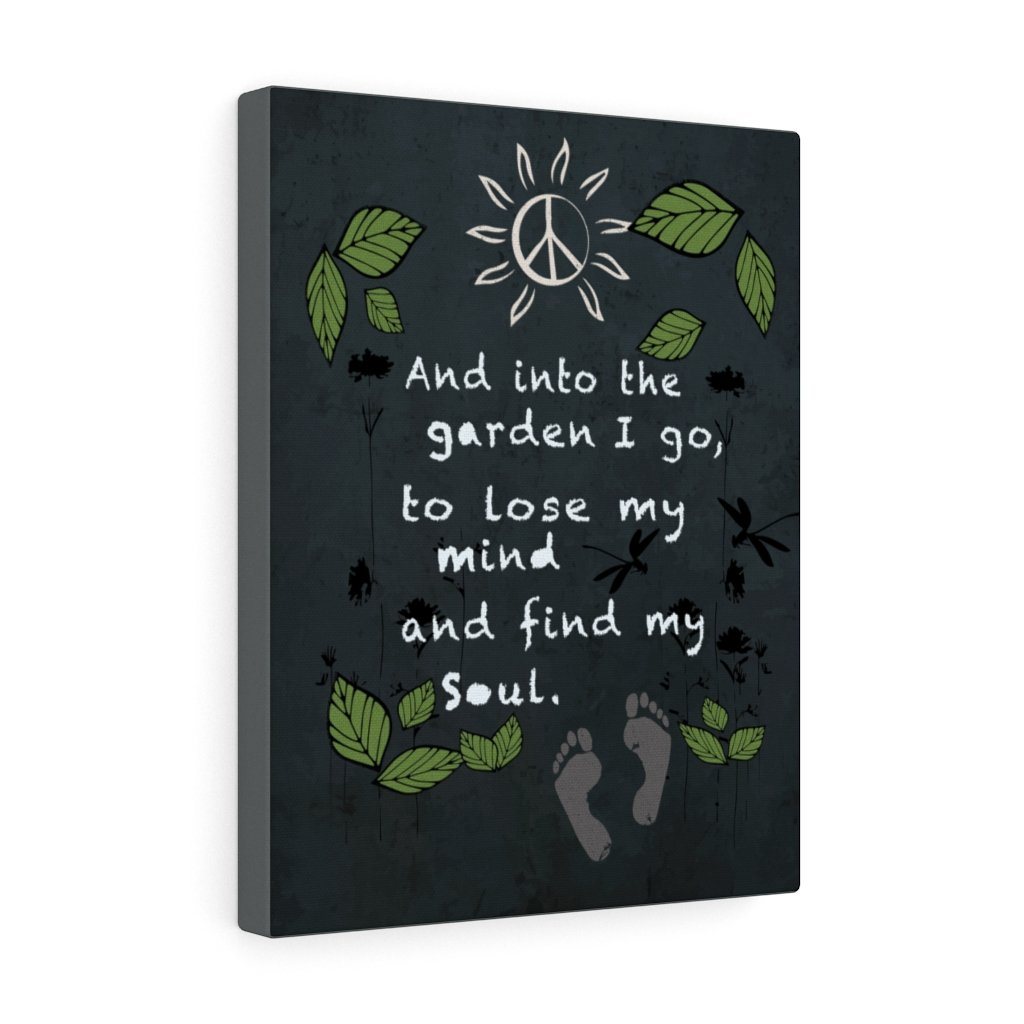 Into The Garden - Canvas Gallery Wraps Canvas Printify