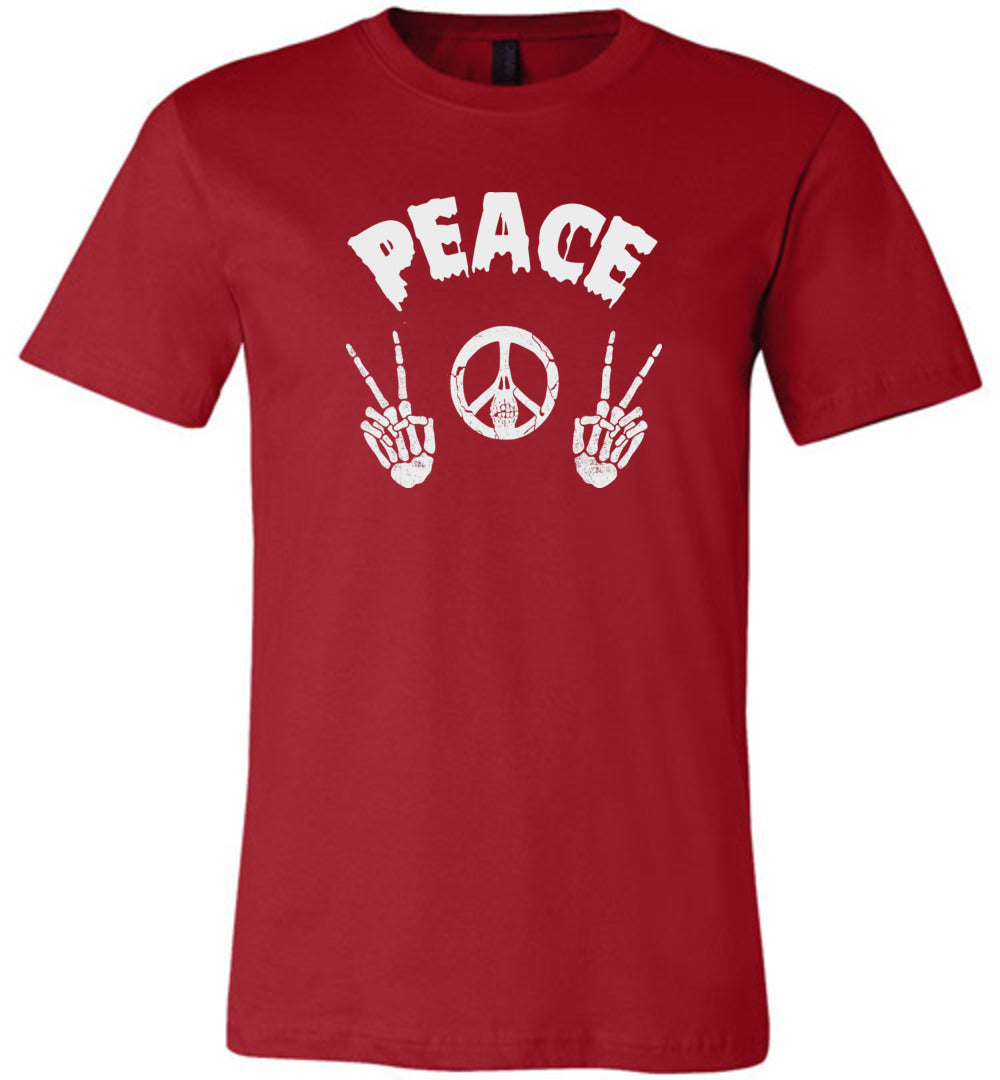 Peace Skeleton T-shirts