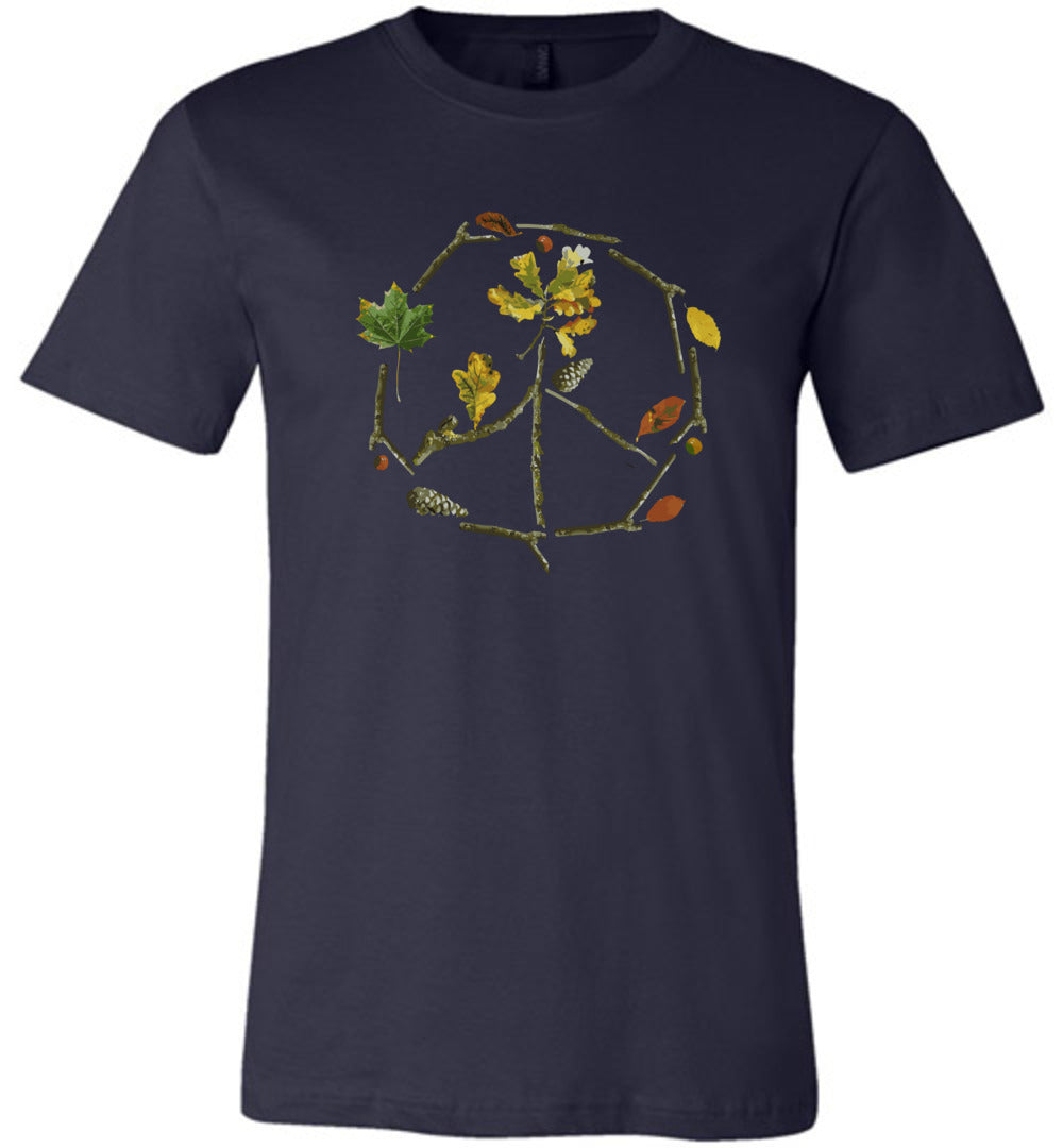 Fall Peace Sign T-shirts