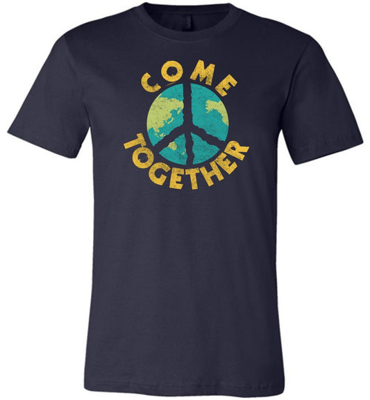 Come Together T-shirts Heyjude Shoppe Unisex T-Shirt Navy XS