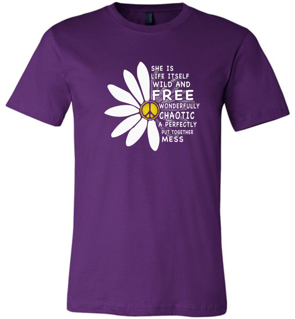 Wild And Free Daisy T-shirts