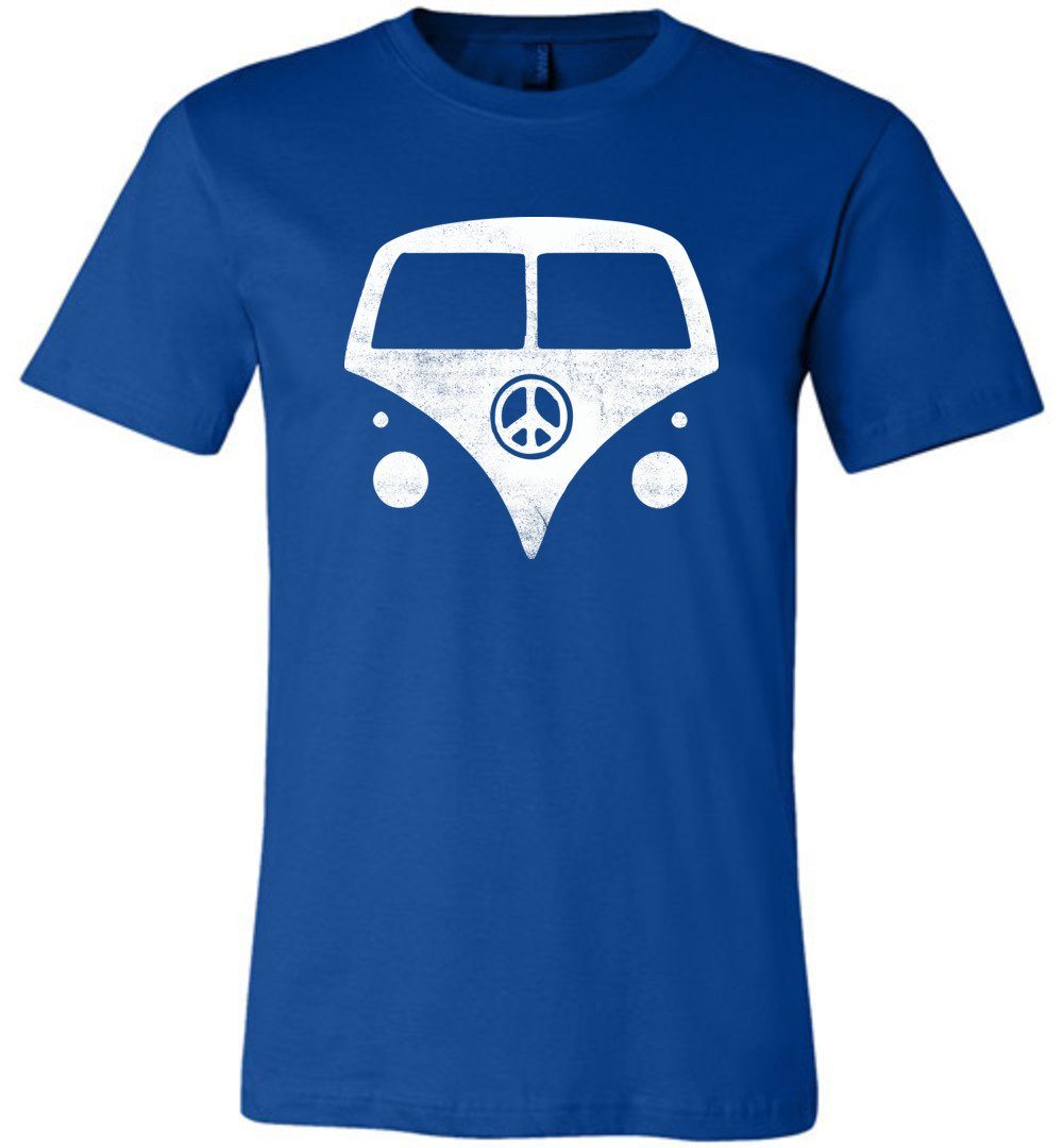 Hippie Van T-shirts Heyjude Shoppe Unisex T-Shirt True Royal XS