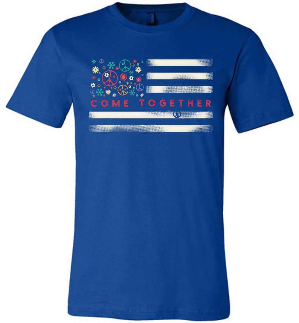 Come Together T-Shirts Heyjude Shoppe Unisex T-Shirt True Royal XS