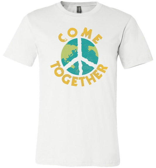 Come Together T-shirts Heyjude Shoppe Unisex T-Shirt White XS