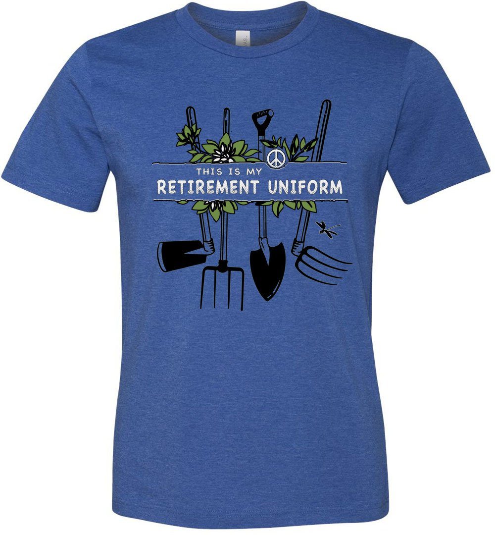 Funny Gardening T-shirts Heyjude Shoppe Unisex T-Shirt Heather True Royal XS