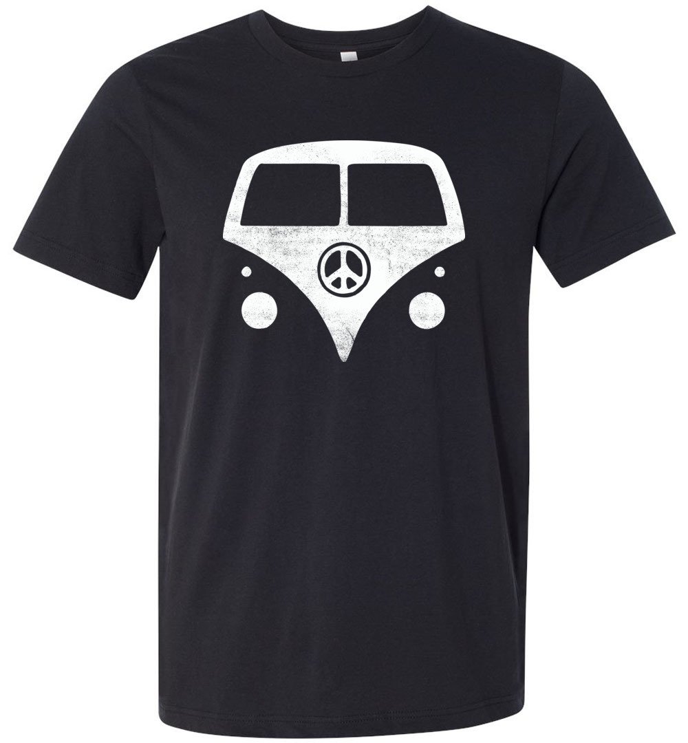 hippie van t shirt