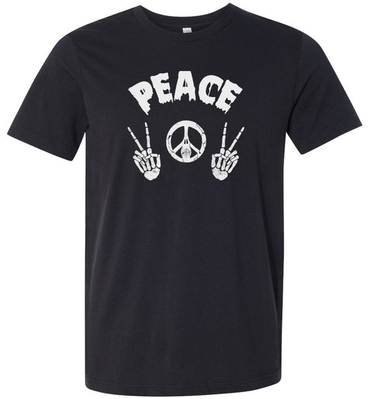 Peace Skeleton T-shirts