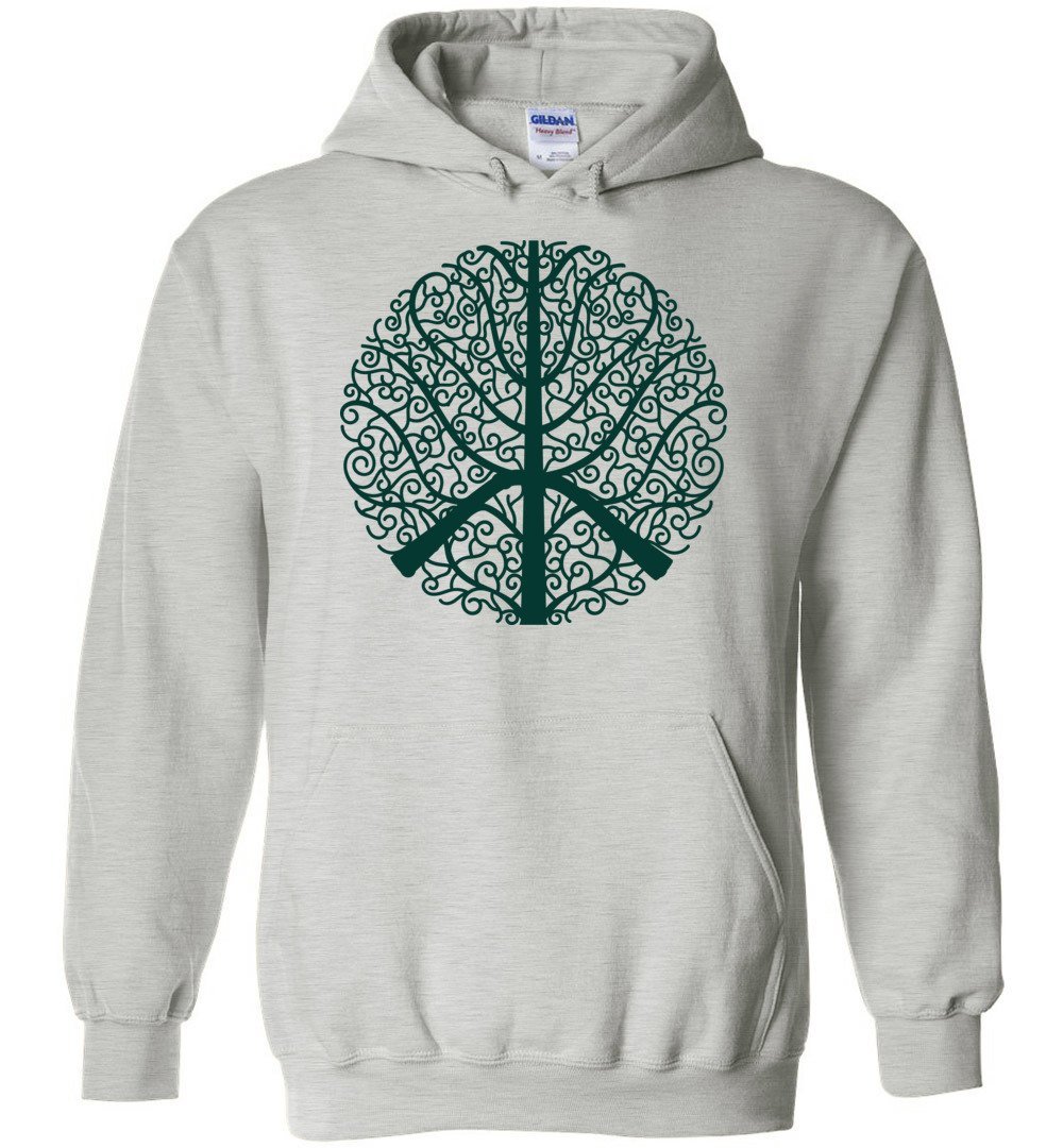 PEACE - NATURE HEAVY BLEND HOODIE Heyjude Shoppe Ash S