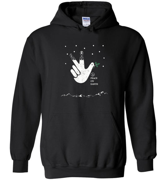 Peace On Earth- Heavy Blend Hoodie