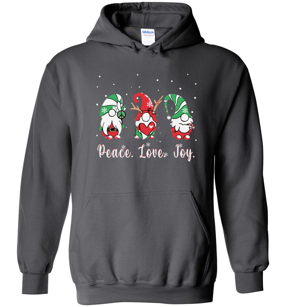 Peace- Love- Joy- Heavy Blend Hoodie