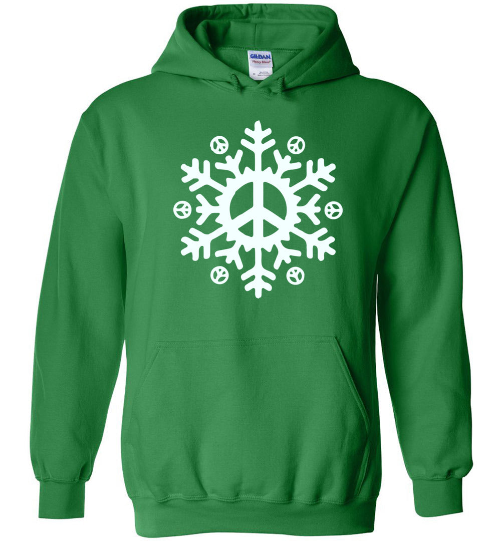 Peace Snowflake Hoodie