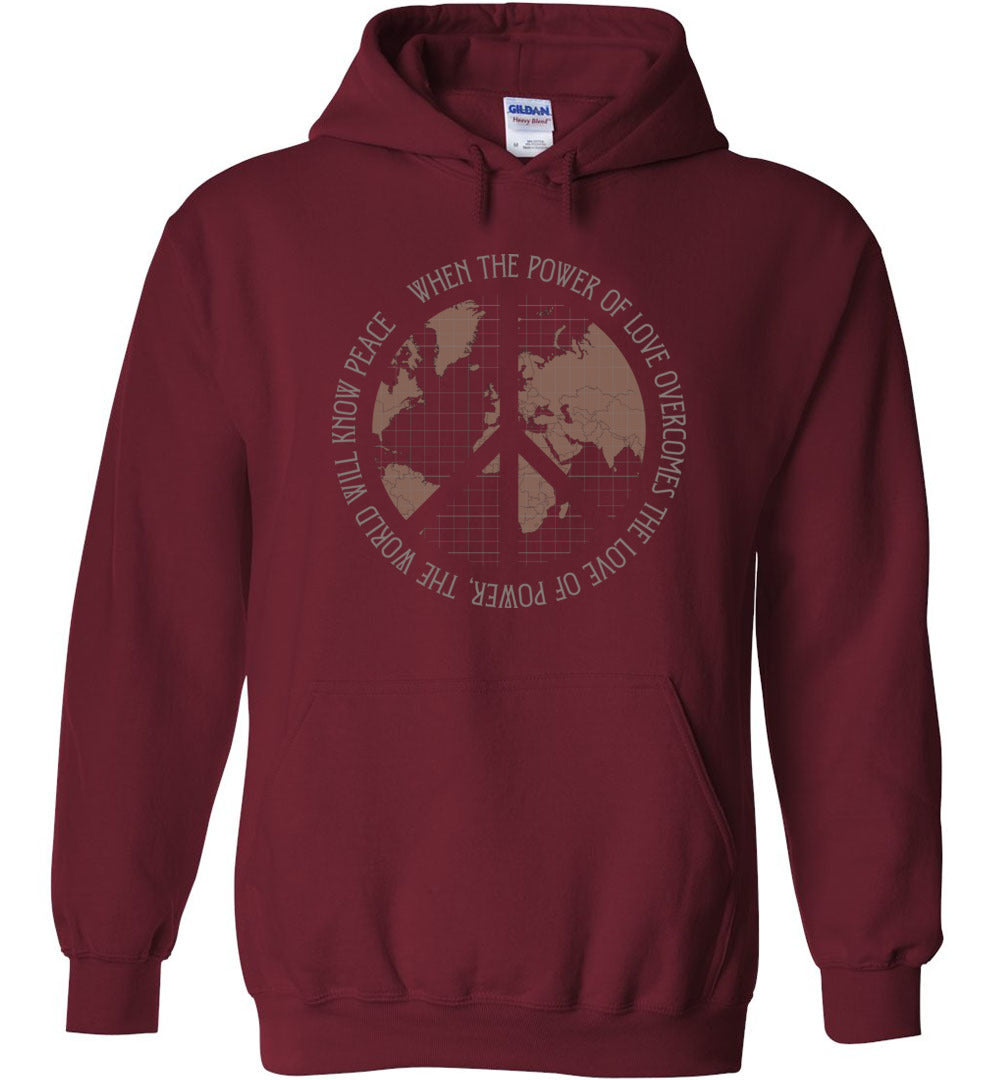 The World Will Know Peace- Heavy Blend Hoodie