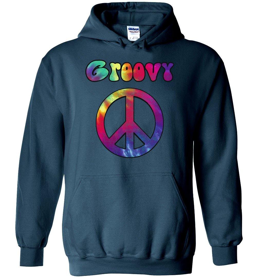 GROOVY HEAVY BLEND HOODIE Heyjude Shoppe Legion Blue S
